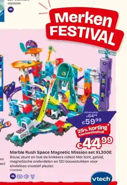 Dreamland Marble Rush Space Magnetic Mission set XL300E aanbieding