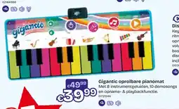 Dreamland Gigantic oprolbare pianomat aanbieding