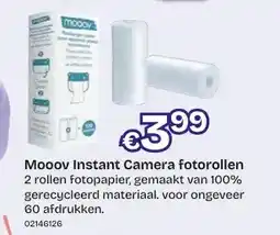 Dreamland Mooov Instant Camera fotorollen aanbieding