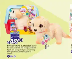 Dreamland Little Live Pets Ouchies Labrador aanbieding