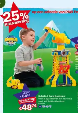 Dreamland Rubble& Crew Backyard aanbieding