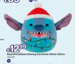 Dreamland Squishmallows Disney Kerstmis Stitch 20cm aanbieding