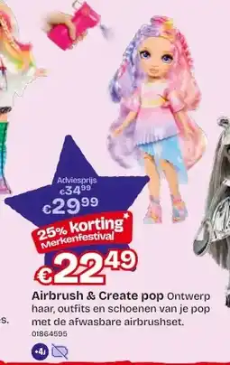Dreamland Airbrush & Create pop aanbieding