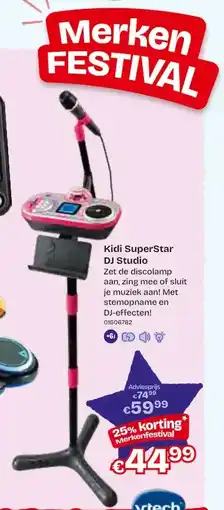 Dreamland Kidi SuperStar DJ Studio aanbieding