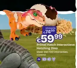 Dreamland Primal Hatch Interactieve Hatching Dino aanbieding