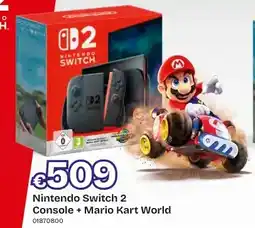 Dreamland Nintendo Switch 2 Console + Mario Kart World aanbieding