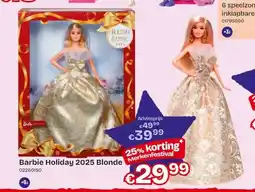Dreamland Barbie Holiday 2025 Blonde aanbieding