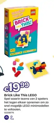 Dreamland Brick Like This LEGO aanbieding