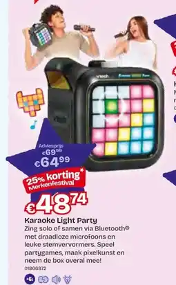 Dreamland Karaoke Light Party aanbieding