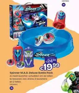 Dreamland Spinner M.A.D. Deluxe Battle Pack aanbieding