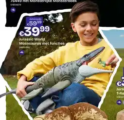 Dreamland Jurassic World Mosasaurus met functies aanbieding