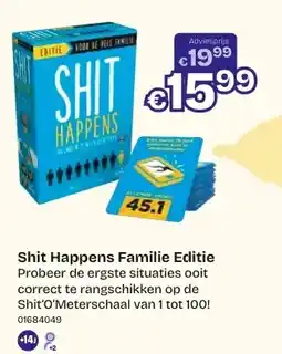 Dreamland Shit Happens Familie Editie aanbieding