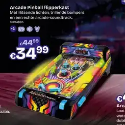 Dreamland Arcade Pinball flipperkast aanbieding