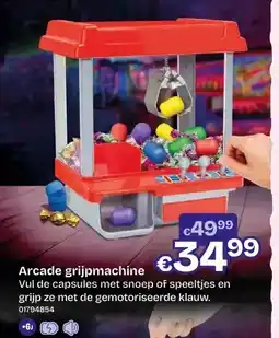 Dreamland Arcade grijpmachine aanbieding