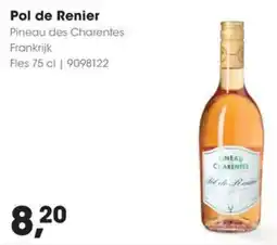 Hanos Pol de Renier Pineau des Charentes aanbieding