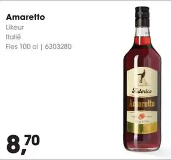 Hanos Amaretto Likeur aanbieding
