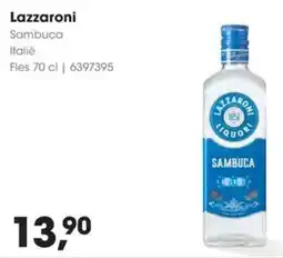 Hanos Lazzaroni Sambuca Italië aanbieding