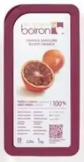 Hanos Les vergers Boiron Vruchtenpuree Bloedsinaasappel aanbieding