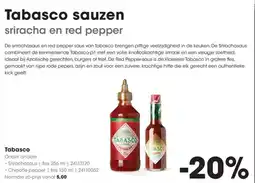 Hanos Tabasco aanbieding