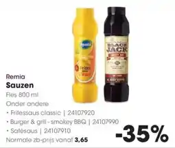 Hanos Remia Sauzen aanbieding