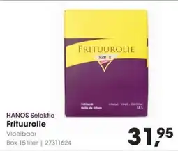 Hanos Hanos Selektie Frituurolie Vloeibaar aanbieding