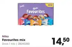 Hanos Milka Favourites mix aanbieding