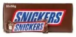 Hanos Candybars Snickers aanbieding