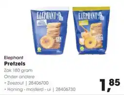 Hanos Elephant Pretzels aanbieding