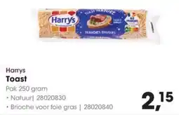 Hanos Harrys Toast aanbieding
