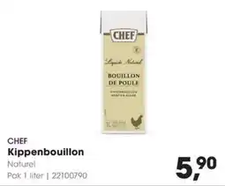 Hanos Chef Kippenbouillon Naturel aanbieding