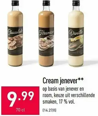 Cream jenever