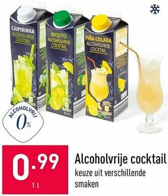 ALDI Alcoholvrije cocktail aanbieding