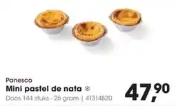 Hanos Panesco Mini Pastel De Nata aanbieding