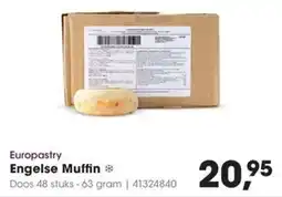 Hanos Europastry Engelse Muffin aanbieding