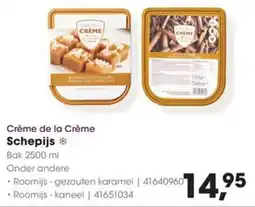 Hanos Crème de la Crème Schepijs aanbieding