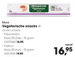 Hanos Mora Vegetarische Snacks aanbieding