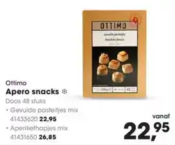Hanos Ottimo Apero Snacks aanbieding