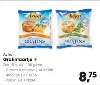 Hanos Aviko Gratintaartje aanbieding