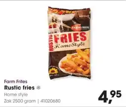 Hanos Farm Frites Rustic fries Home style aanbieding