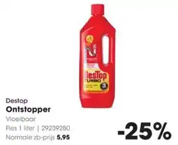 Hanos DesTop Ontstopper Vloeibaar aanbieding