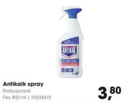 Hanos Antikalk spray Professioneel aanbieding