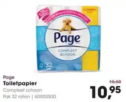 Hanos Page Toiletpapier Compleet schoon aanbieding