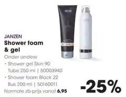 Hanos Janzen Shower Foam & Gel aanbieding