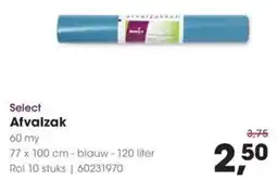 Hanos Select Afvalzak aanbieding