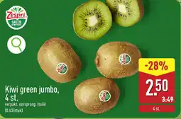 ALDI Kiwi green jumbo aanbieding
