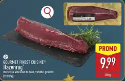 ALDI Gourmet finest cuisine hazenrug aanbieding