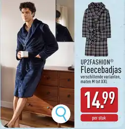 ALDI UP2FASHION Fleecebadjas aanbieding