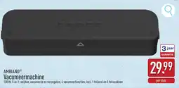 ALDI Ambiano Vacumeermachine aanbieding