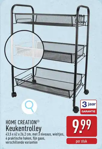 Home creation Keukentrolley