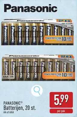 ALDI Panasonic Batterijen aanbieding